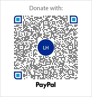 PayPal donation QR code